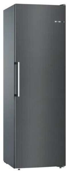 BOSCH GSN36VXEP Serie 4 Freistehender Gefrierschrank 186 x 60 cm Edelstahl schwarz